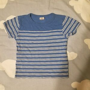 Crewcuts Blue Striped T-Shirt